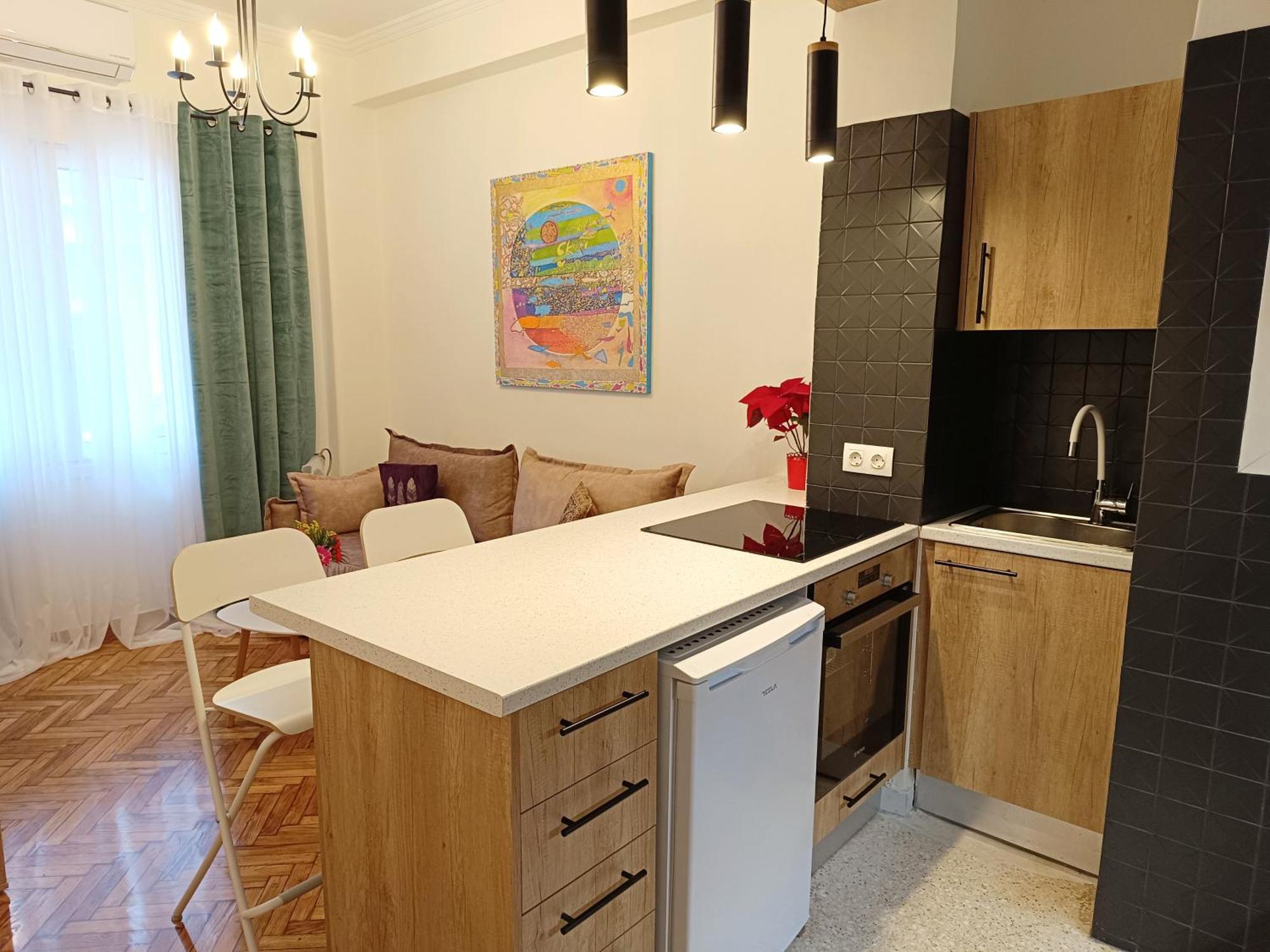 Golden Apartment In Victoria Athènes Extérieur photo